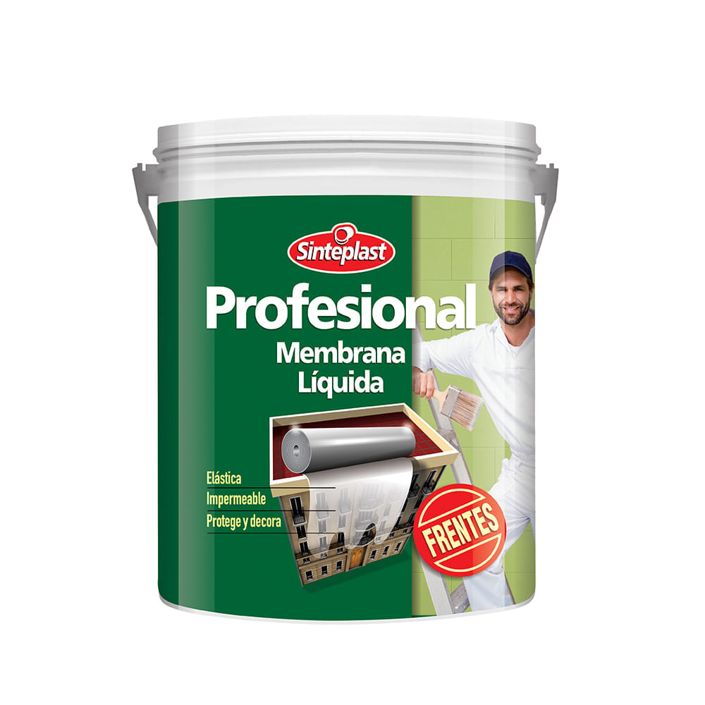 Profesional membrana liquida para frentes blanca 25 kg