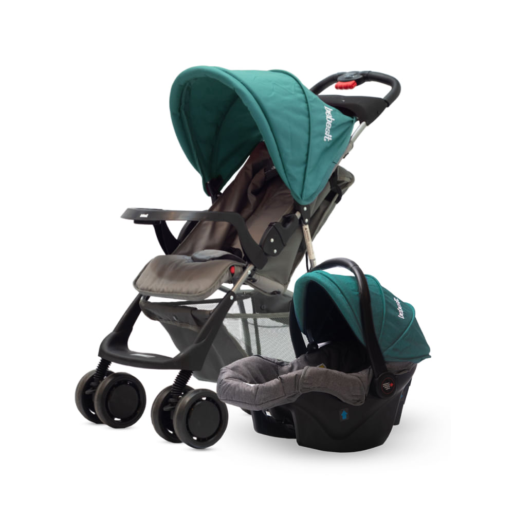Cochecito Bebesit Travel System EOS Verde 1337