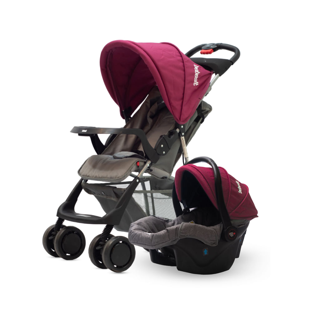 Cochecito Bebesit Travel System EOS Morado 1337