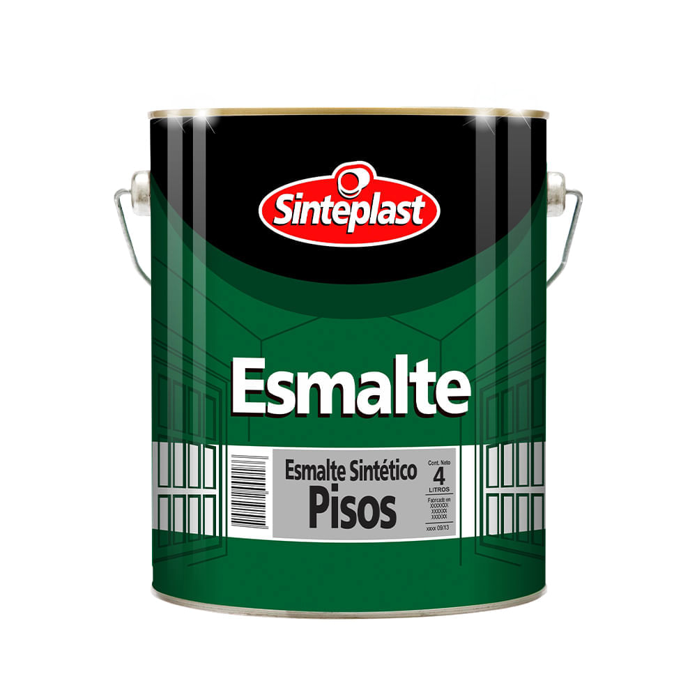 Esmalte para pisos rojo 1 l