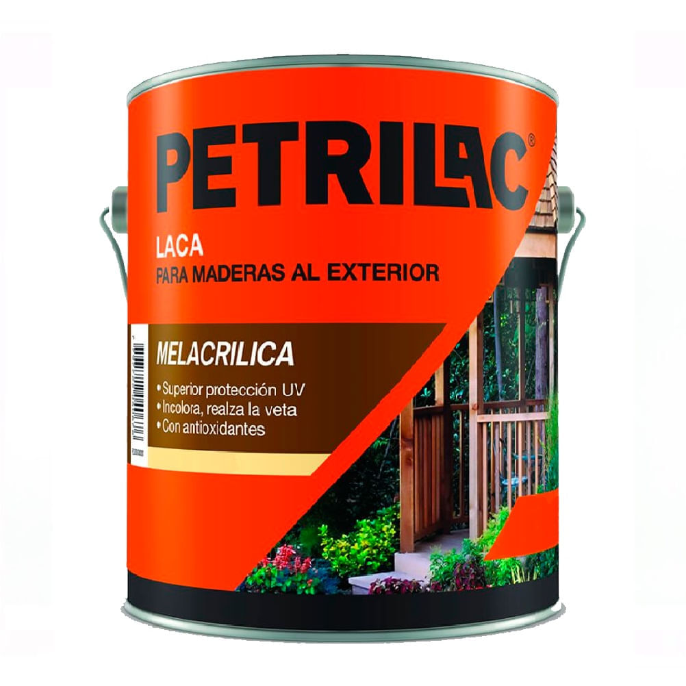 Laca Melacrilica Petrilac Brillante 1/2 Lt