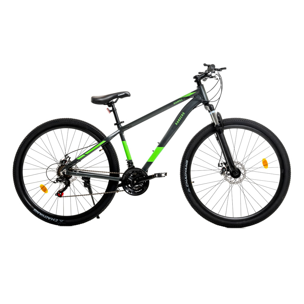 Bicicleta MTB 21 vel. Randers KAWILL negro / verde S