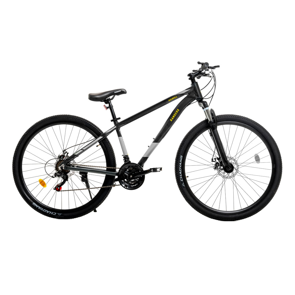 Bicicleta MTB 21 vel. Randers KAWILL negro / gris L
