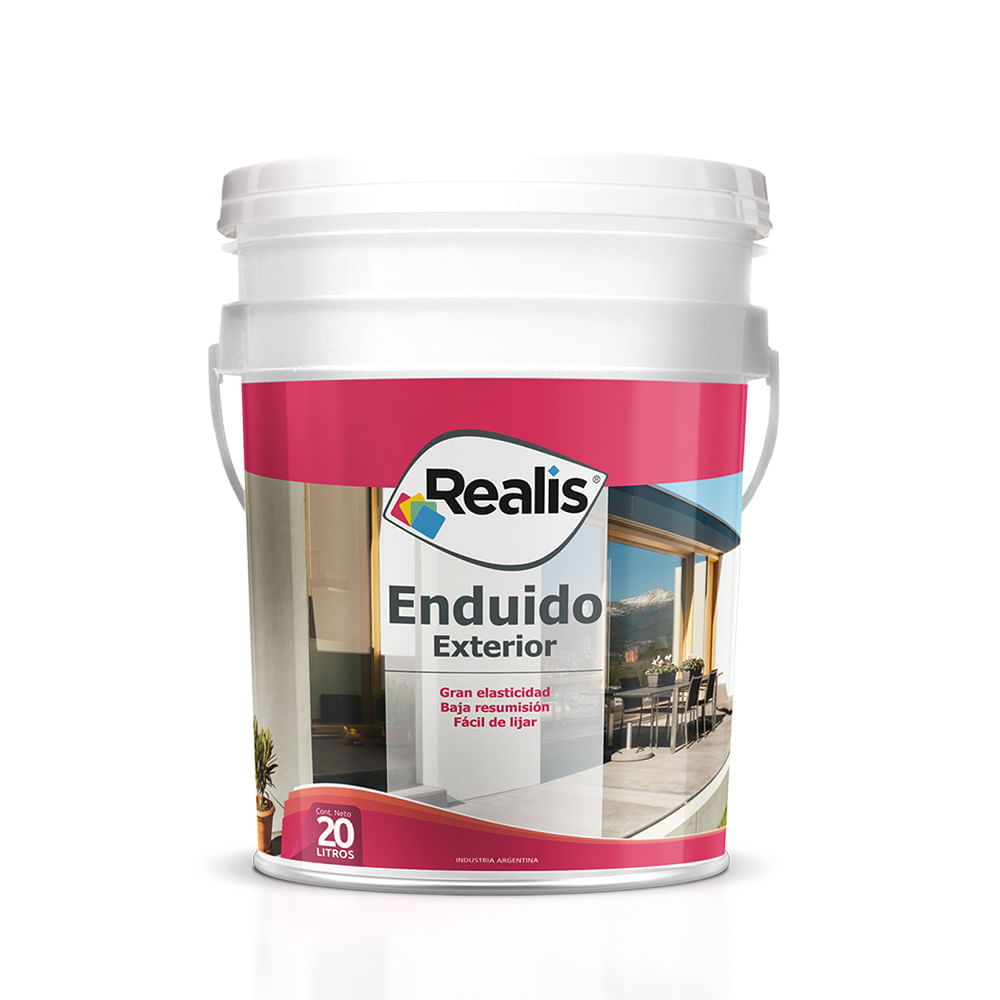 Realis Enduido Exterior x 10 Lts