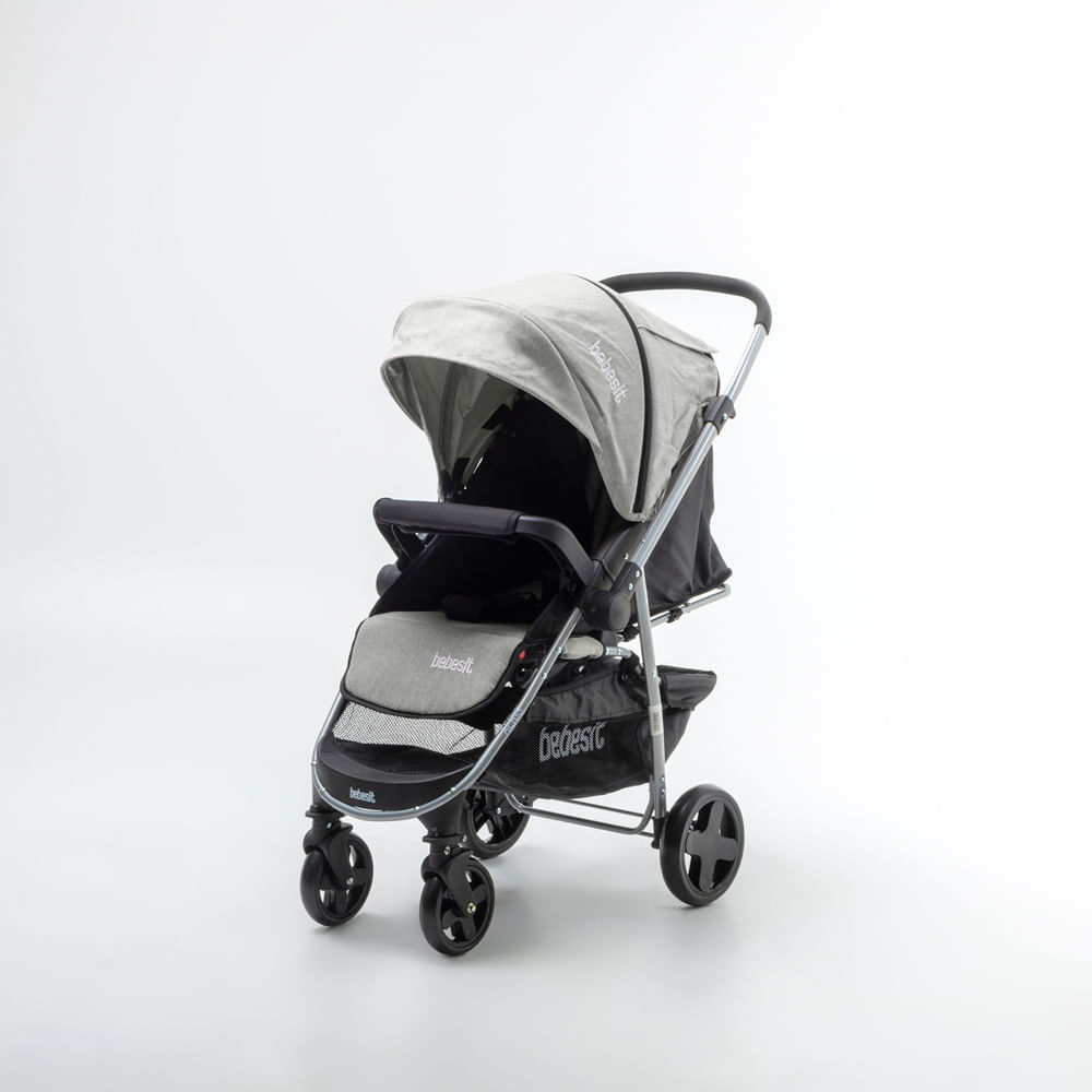Cochecito de Paseo Bebesit AERIS 1390TS - Gris Claro
