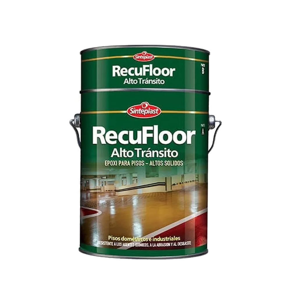 Pintura Epoxi para Pisos Sinteplast Altotransito Verde Inglés 1 L