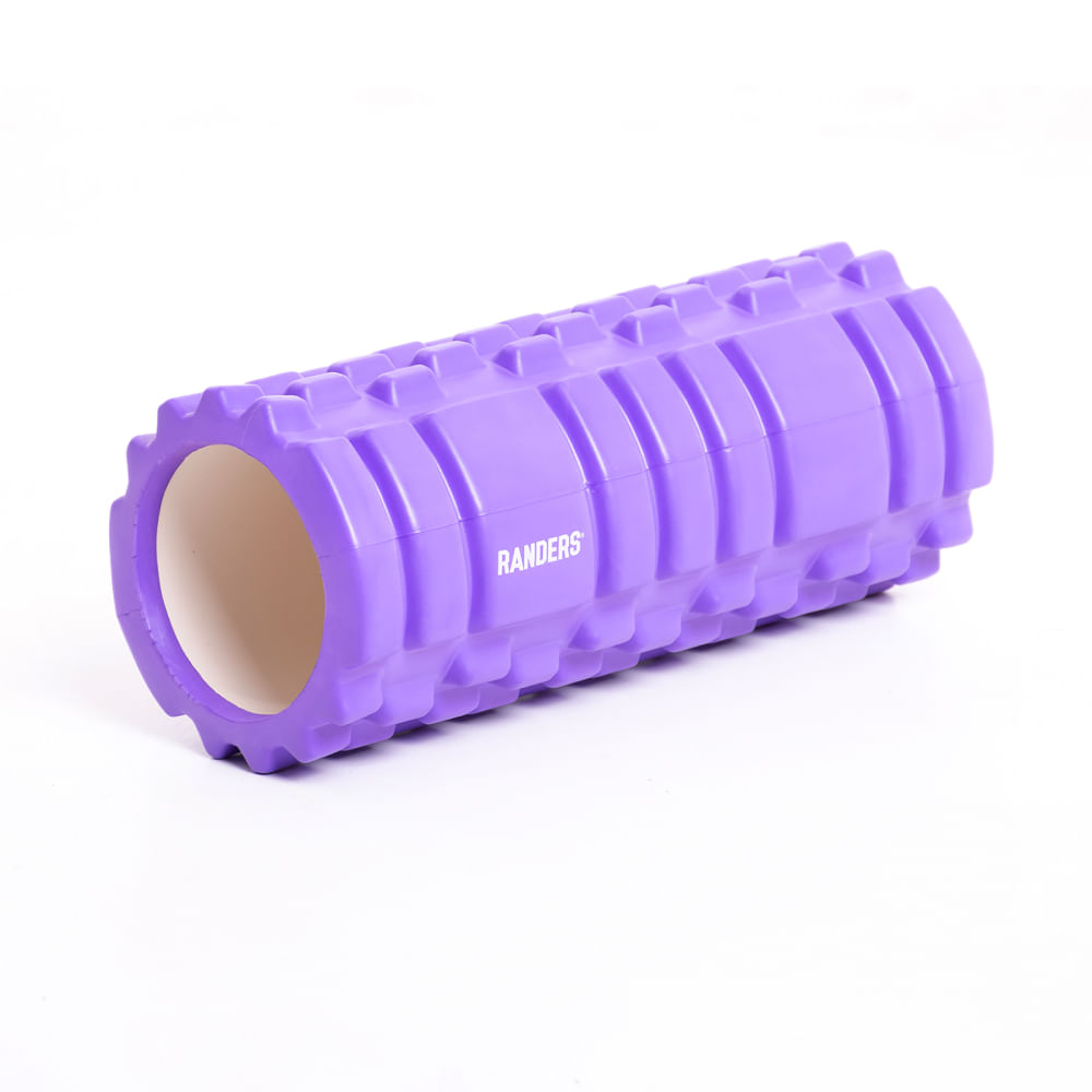 Roller Yoga Randers Pvc Violeta 33x14cm Diám 75cm