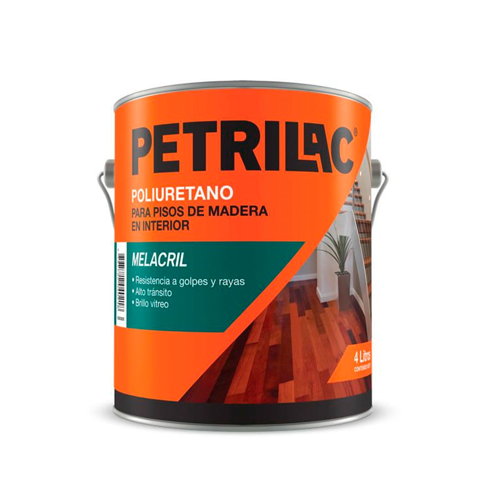 Plastificador Petrilac Melacril Pisos Brillante x 4 Lts