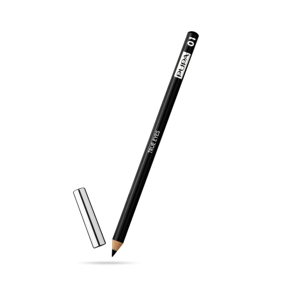 Lápiz Delineador Pupa True Eyes 01 Extra Black