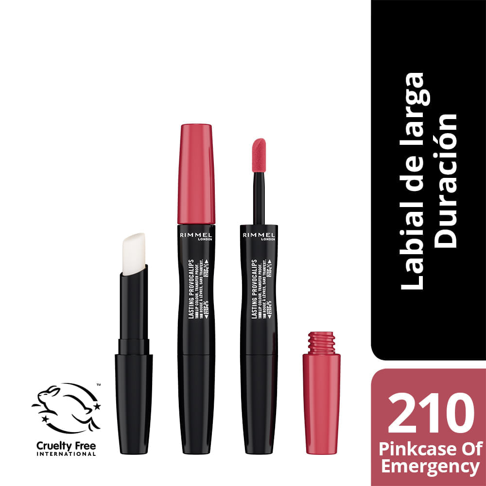 Lasting Rimmel Provocalips 210 Pinkcase Of Emergency