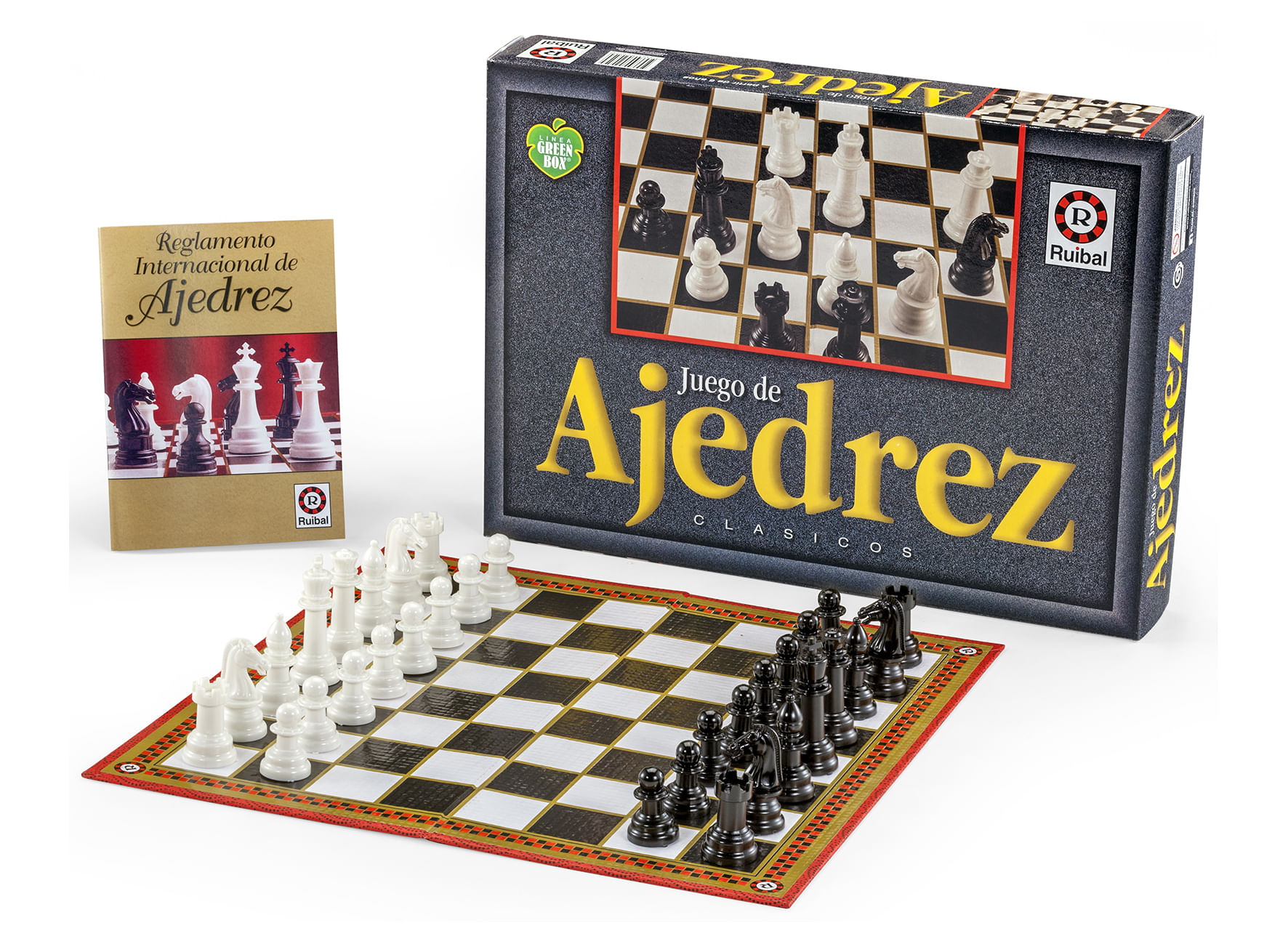 Juegos de Mesa Ruibal Ajedrez Linea Green Box