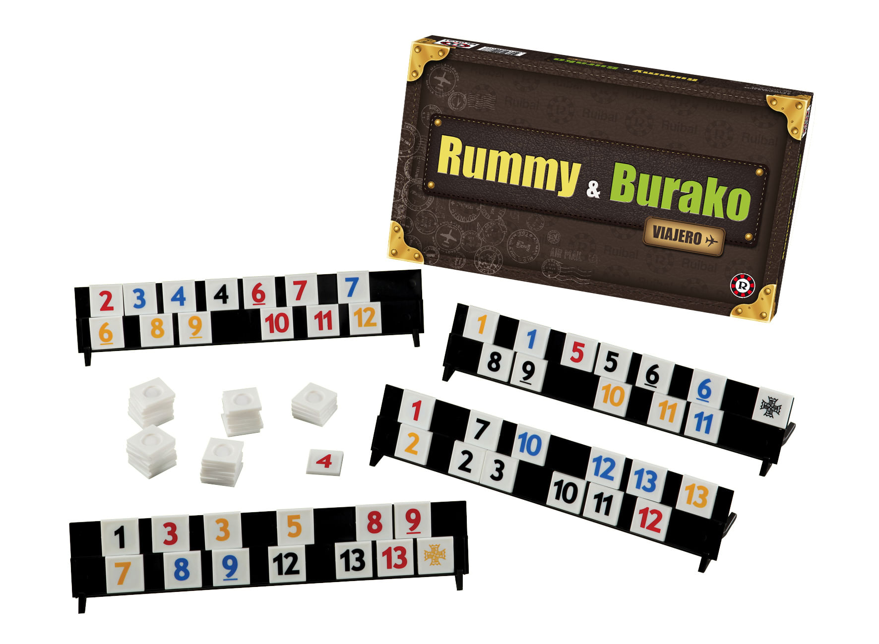 Juegos de Mesa Ruibal Rumi-Burako viajero