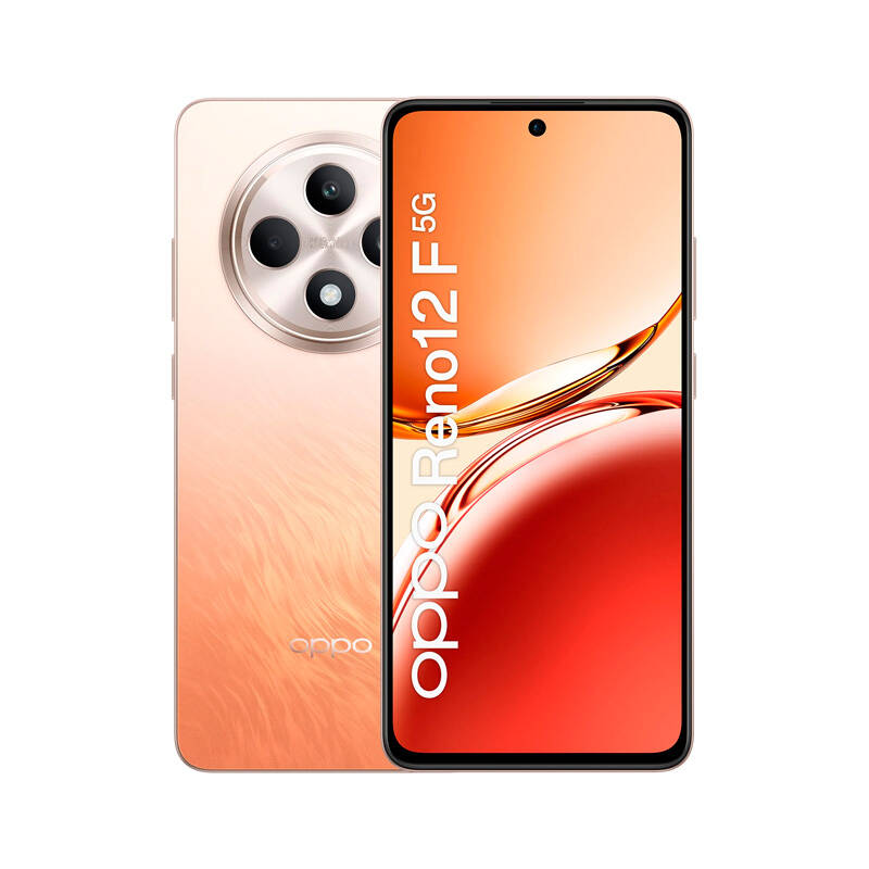 Celular Oppo Reno 12F 5G 12 Gb 256 Gb Nfc Naranja