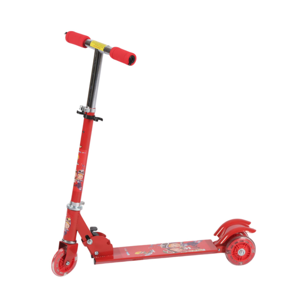 Monopatín Plegable Randers Kids Rojo