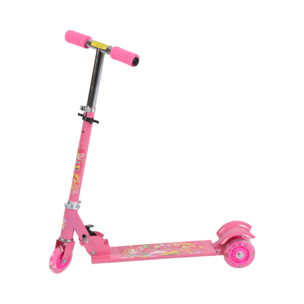 Monopatín Plegable Randers Kids Rosa