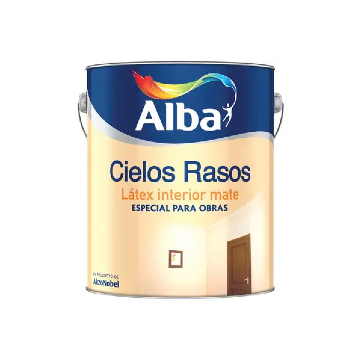 Cielos Rasos Látex Interior Blanco Mate x 4 Lts