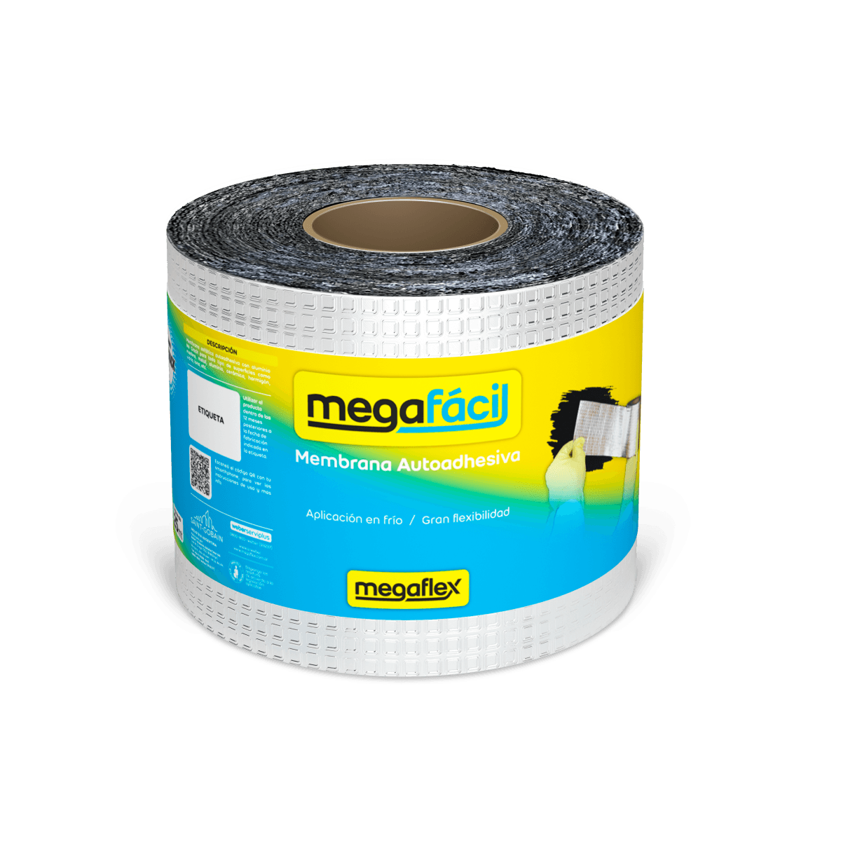 Membrana Asfáltica Autoadhesiva Megafacil 15x25