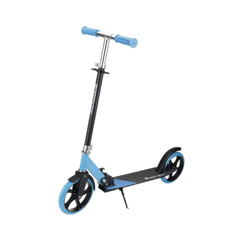 Monopatín urbano Metal plegable Randers Celeste