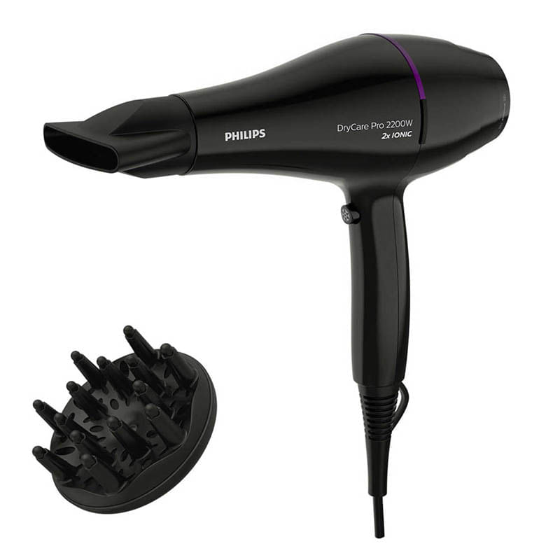 Secador de Pelo Philips con tecnología DryCare Pro 2200 W