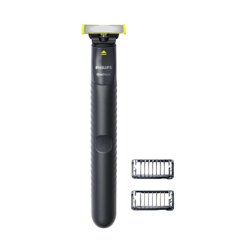 Philips Oneblade Recorta, Modela y Afeita, Carga USB, 2 Peines 1 y 3mm