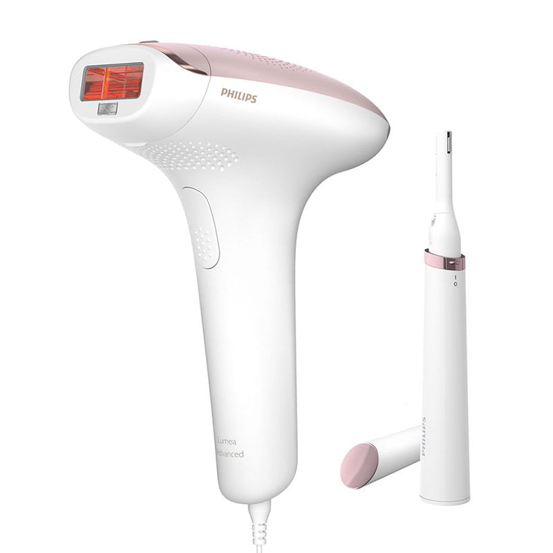 Depiladora Philips IPL Lumea Advance  Para Cuerpo y Rostro  Con cable + Recortador de Regalo