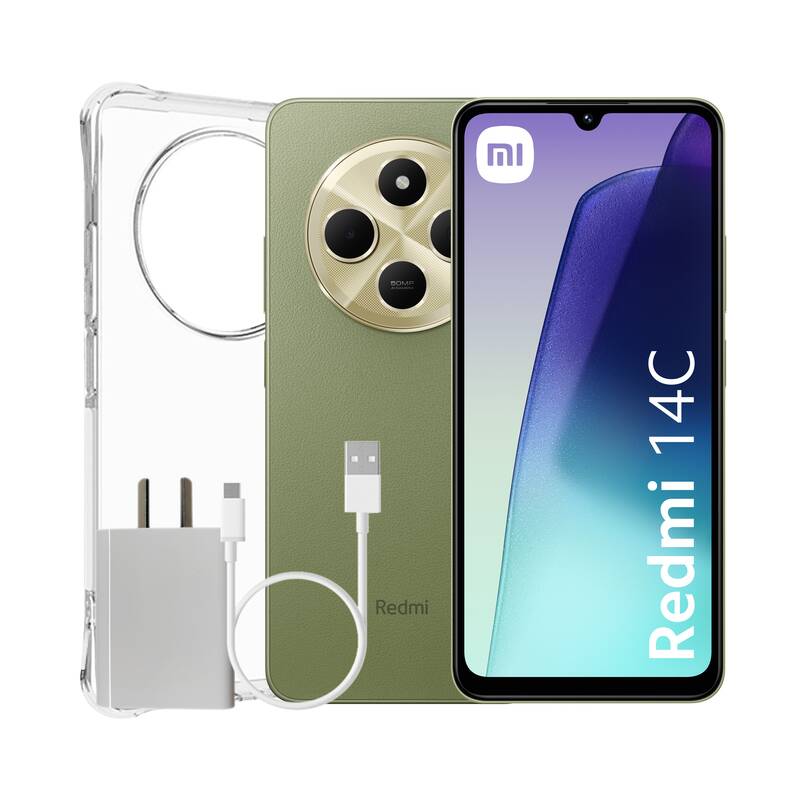 Celular Xiaomi Redmi 14C 4G 4 256 Dual Sim Verde