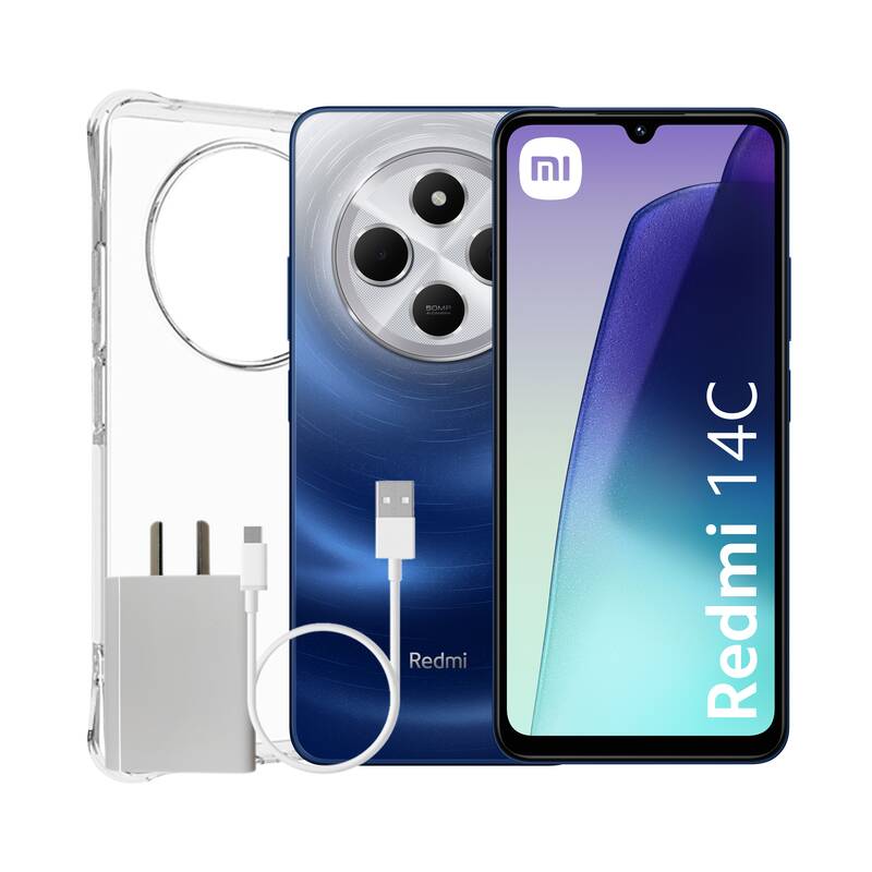 Celular Xiaomi Redmi 14C 4G 4 256 Dual Sim Azul
