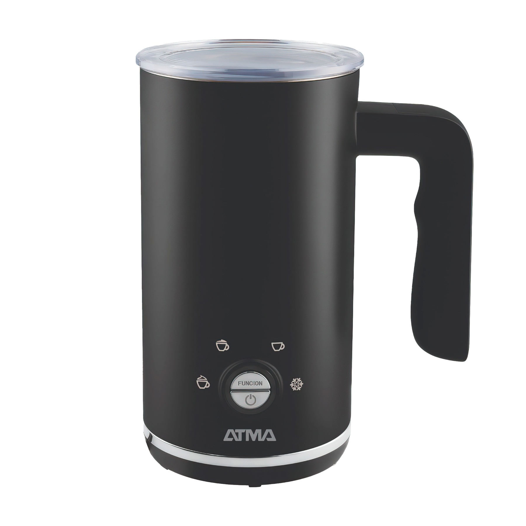 Espumador De Leche 450ml Atma Elat21 Caliente Frío Espuma - Negro