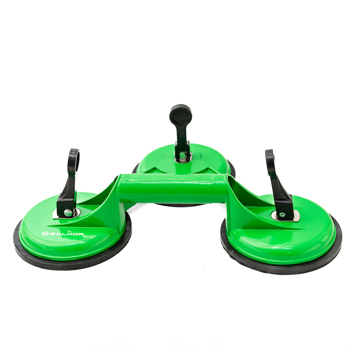 Ventosa Triple De Aluminio Salkor 11,8 Cm 140 Kg