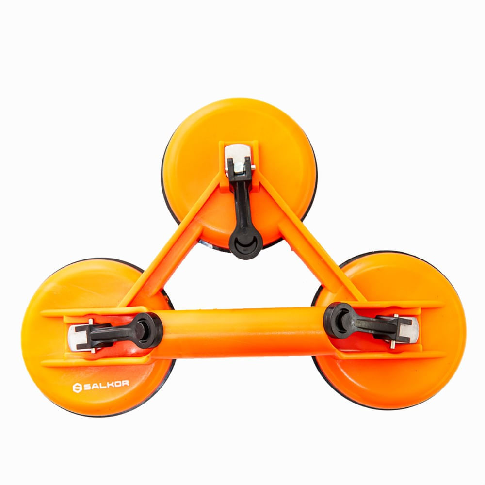 Ventosa Triple Salkor De Plástico 11,8 Cm 120 kG