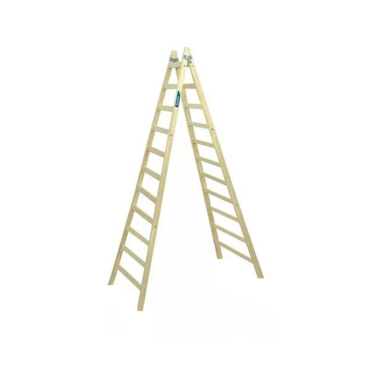 Escalera Pintor de Pino Extra Reforzada 11 Escalones 1x3 3,30 Mts
