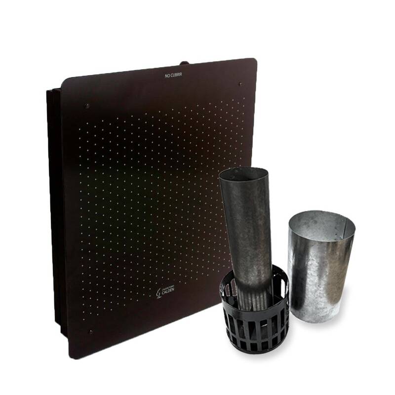 Calefactor Tiro Balanceado Calden Tb 2.0 Ge Negro Smart 2000 Kcal/H