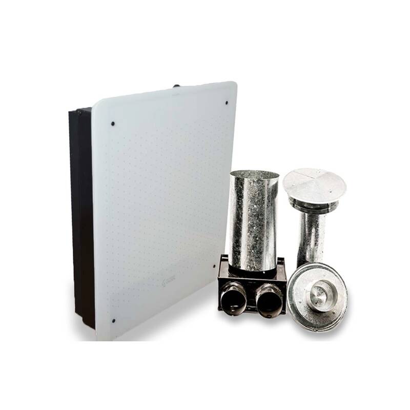 Calefactor Tiro Balanceado en U Calden Tbu 3.0 Ge Blanco Smart 3000 Kcal/H