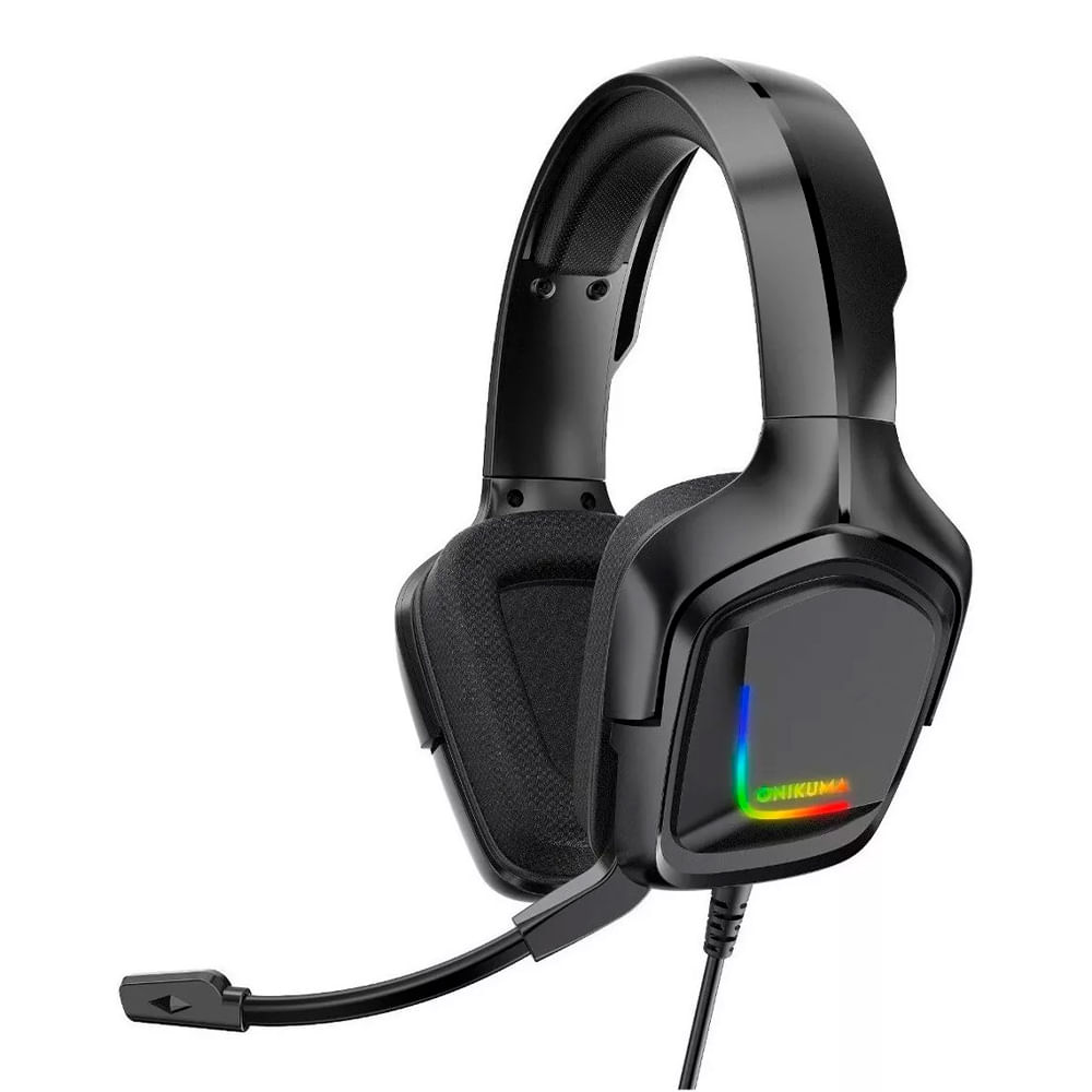 Auriculares Gamer Onikuma K20 Luz rgb LED