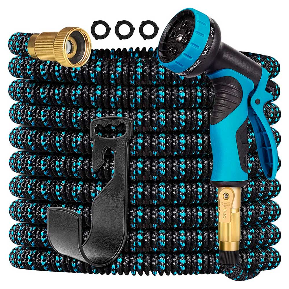 Pistola de Riego + Manguera Expansible Gadnic