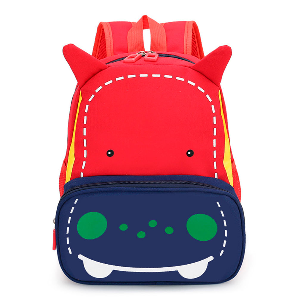 Mochila Escolar Azul Gadnic Hipopótamo Para Niños 25 - 35 L