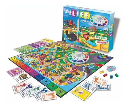 Juego De Mesa Juego De La Vida Life Argentina Original