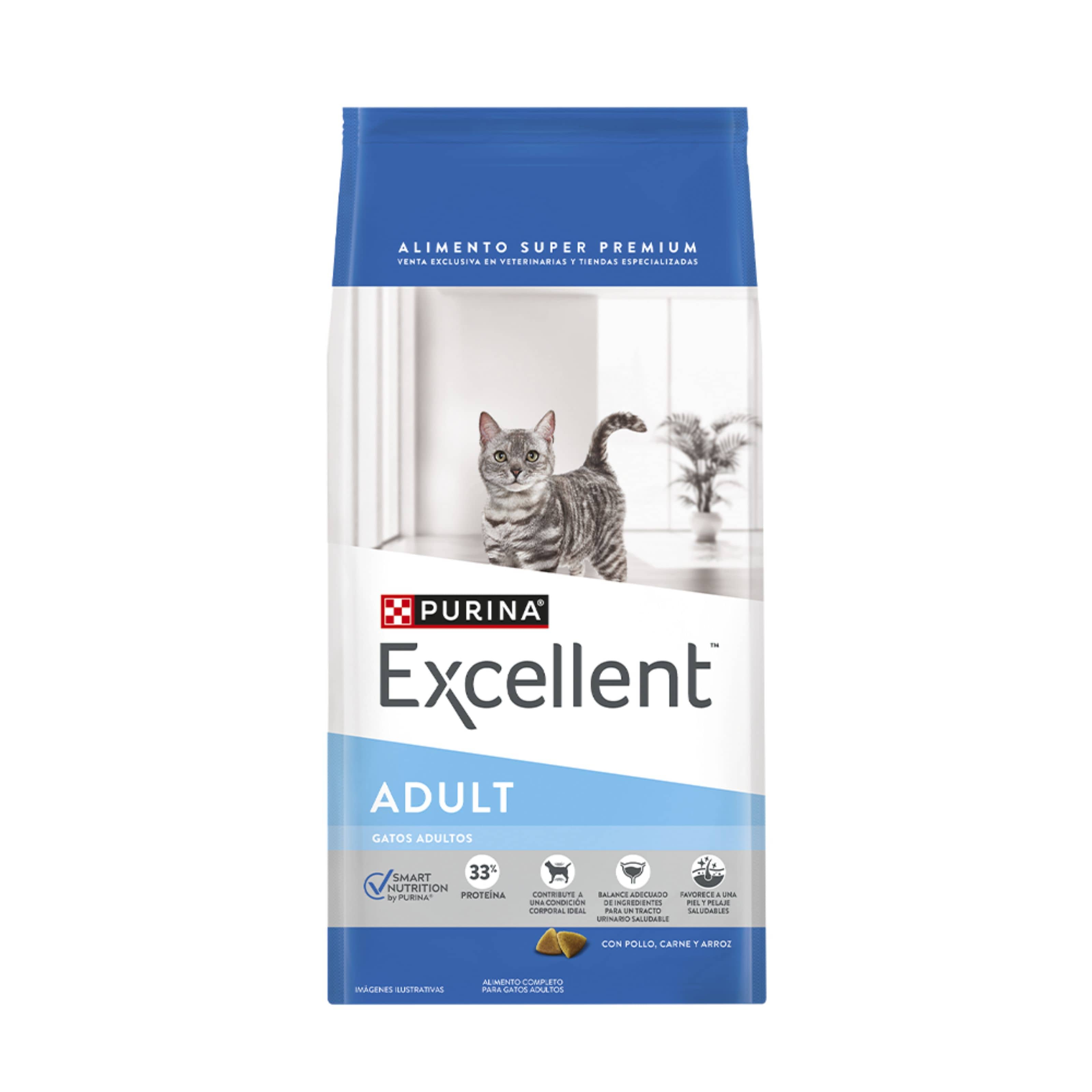 Alimento Purina Excellent Gato Adult 7,5Kg