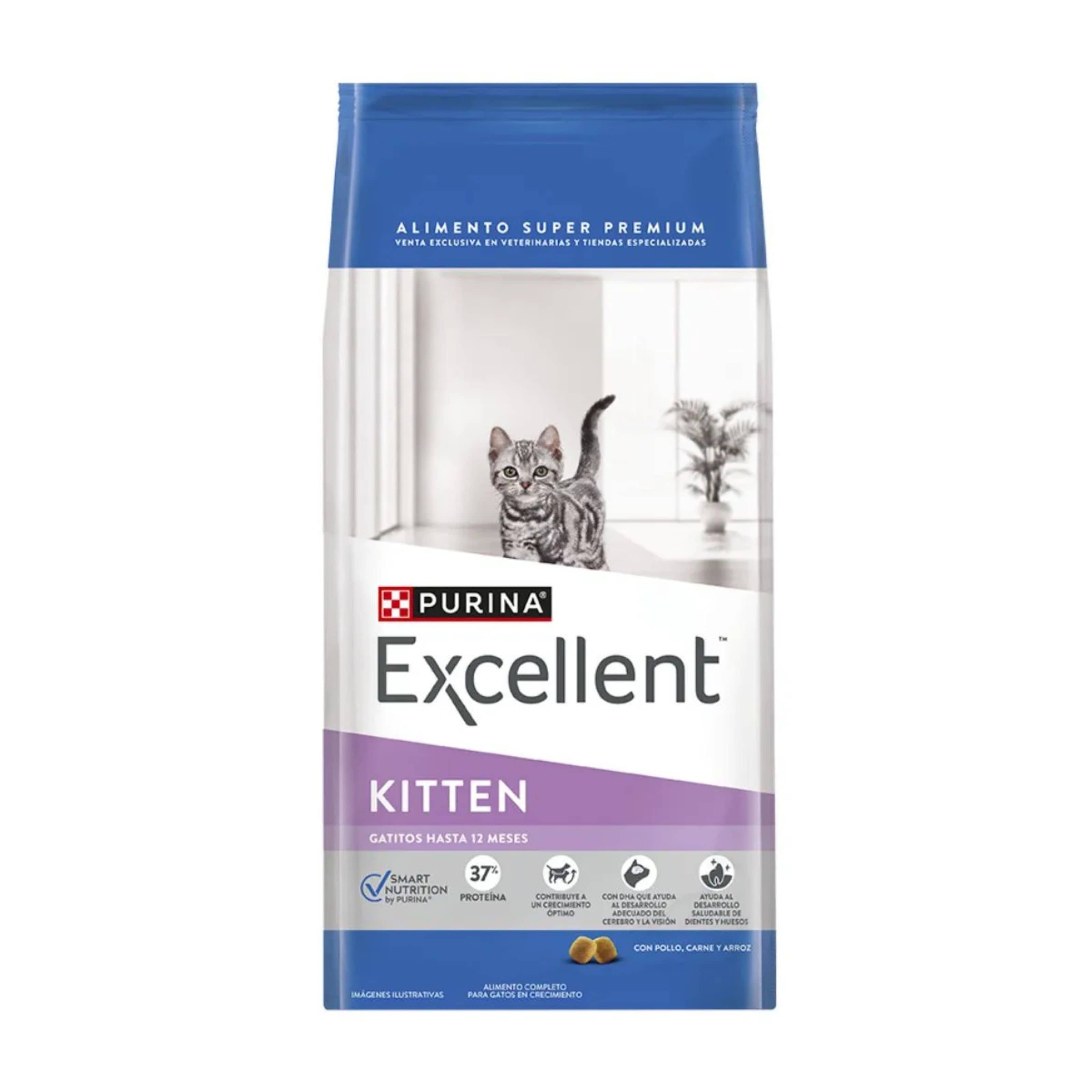 Alimento Purina Excellent Kitten 7,5Kg