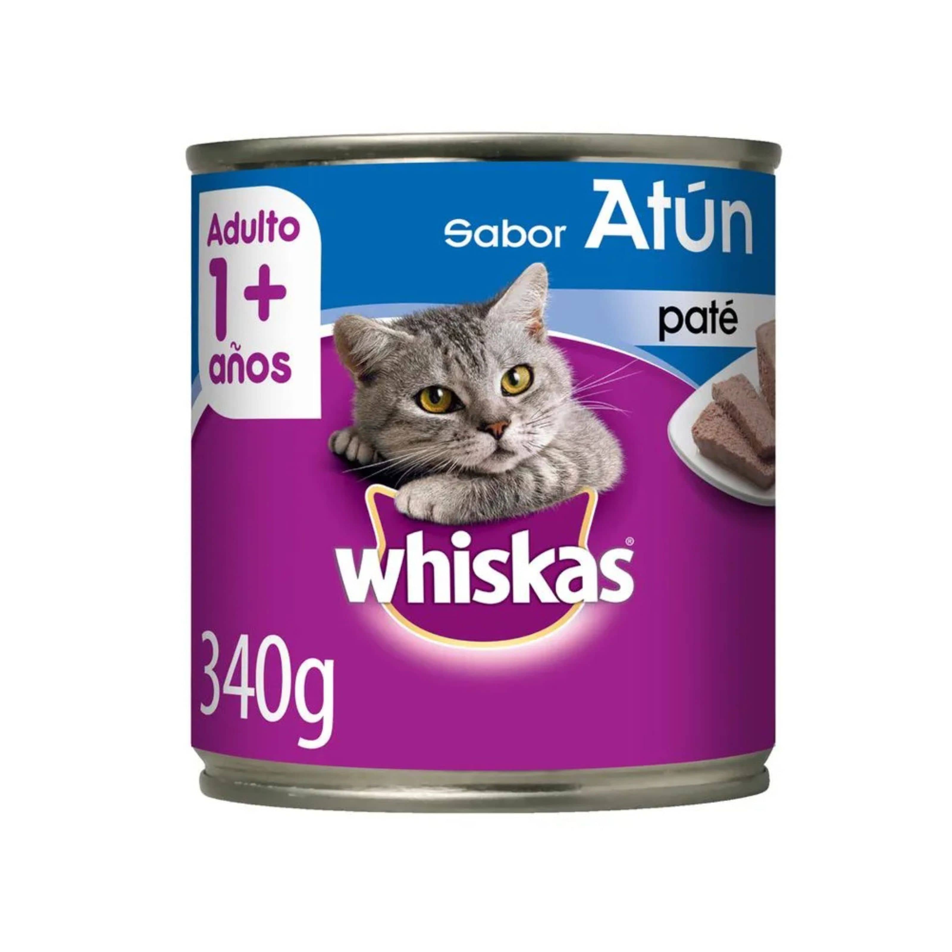 Alimento Húmedo Whiskas Atún 340gr