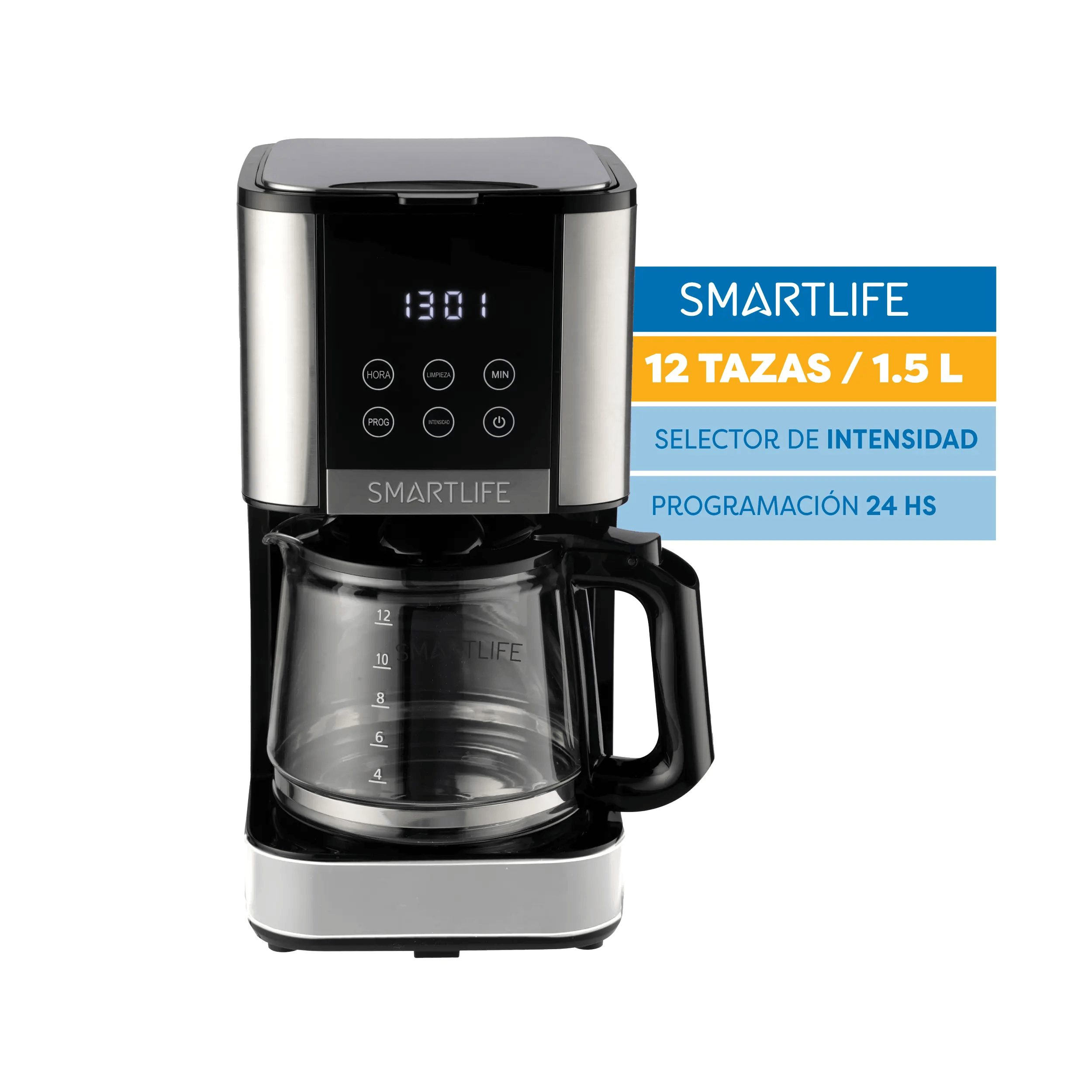 Cafetera  de Filtro Smartlife Digital 1520