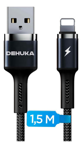 Apple Dehuka Cable Carga Rapida Para iPhone 1.5 Metros