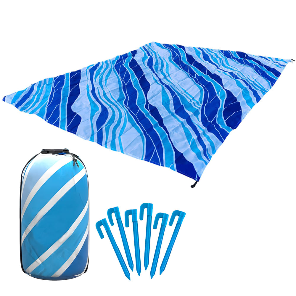 Lona Playera Gadnic Impermeable con Bolsa y Estacas