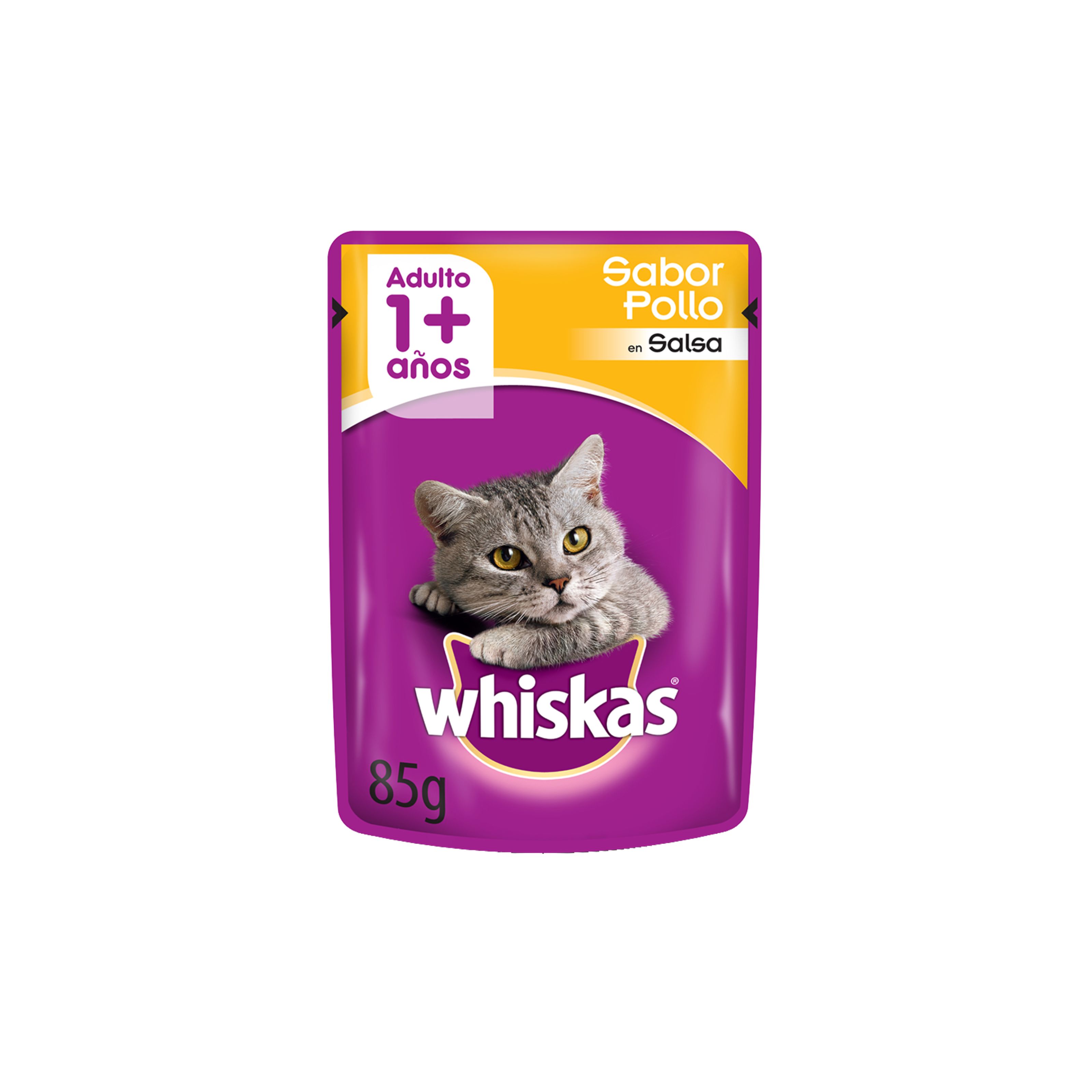 Pouch Whiskas Adulto Pollo 85gr