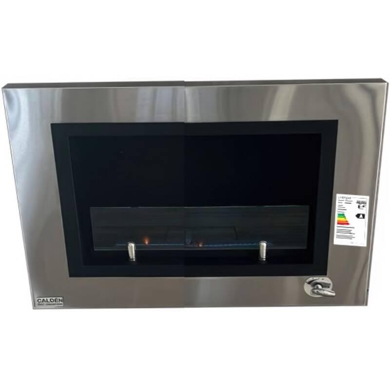 Chimenea Hogar A Gas Natural Calden Paris Colgar 90 Cm Gn Acero