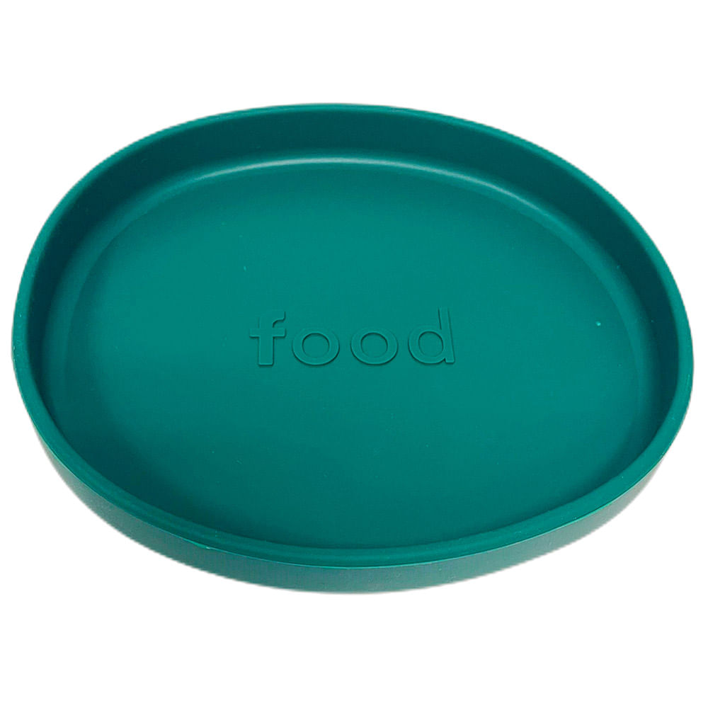 Plato de Comida de Silicona Verde Gadnic BEBE65 Para Bebés