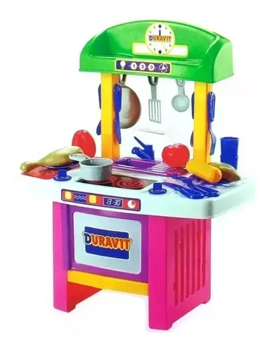 Cocina Infantil De Juguete Duravit Mi Cocina 33 Accesorios