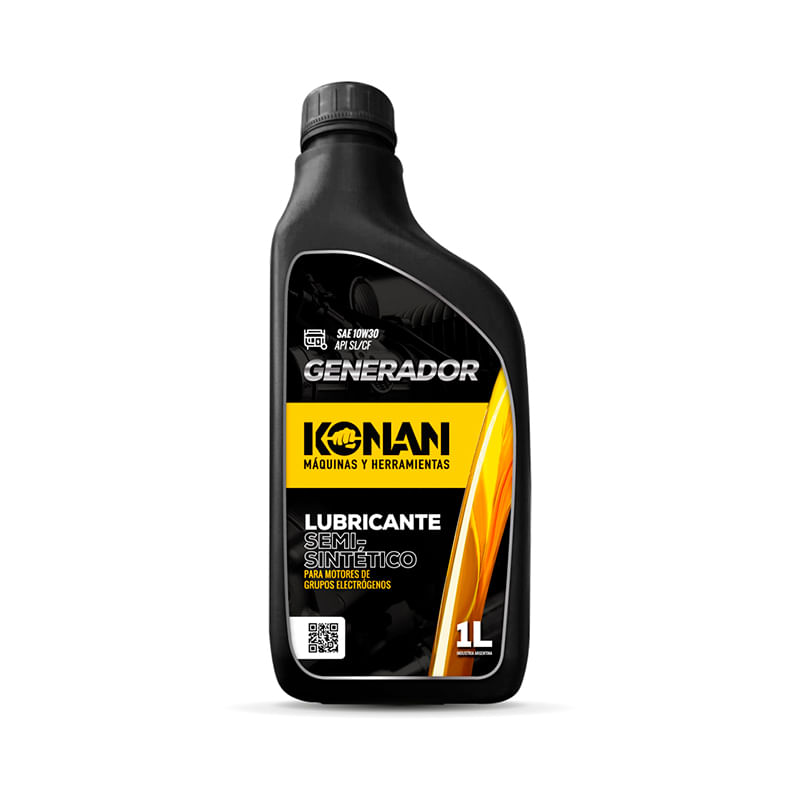 Aceite - Lubricante Semi sintético para Generador x 1 Lts Konan.