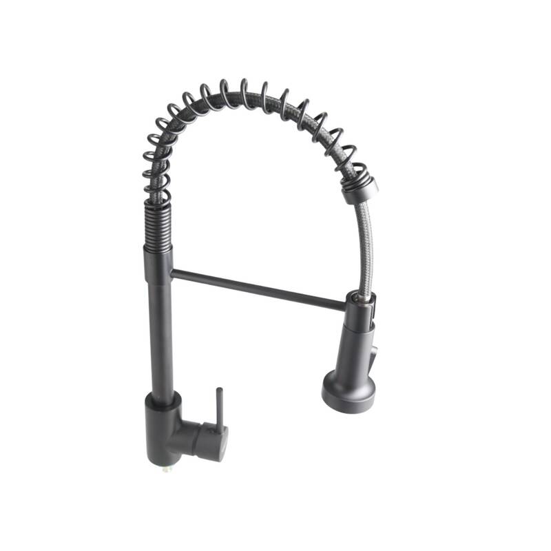 Monocomando con Rociador Flexible Eurogrif 26969/4