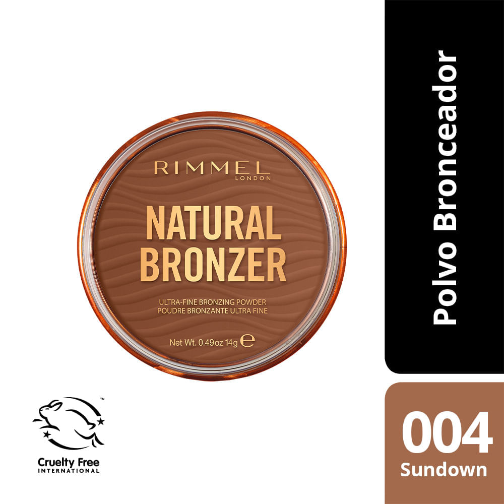 Polvo Bronceador Natural Bronzer Rimmel - 004 Sunbathe